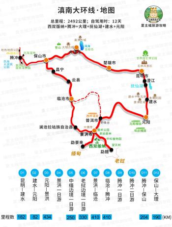 自驾云南，应该如何规划线路？5种走法，系统性认识“云南旅游”  -图4