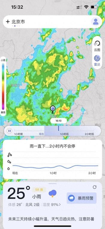 请问你们感觉哪个天气app比较准确好用啊？  