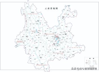 云南省各市州、县地图  -图3