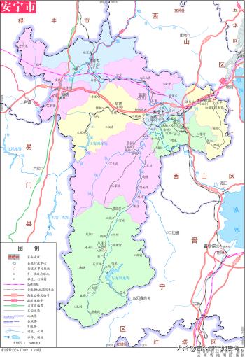 云南省各市州、县地图  -图7