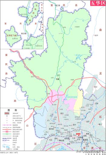 云南省各市州、县地图  -图17