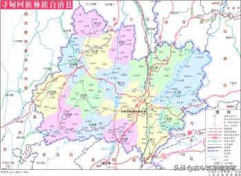 云南省各市州、县地图  -图19