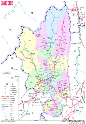 云南省各市州、县地图  -图26