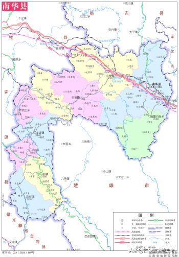 云南省各市州、县地图  -图32