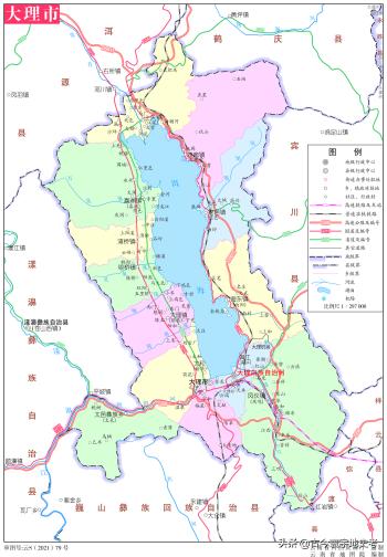 云南省各市州、县地图  -图40