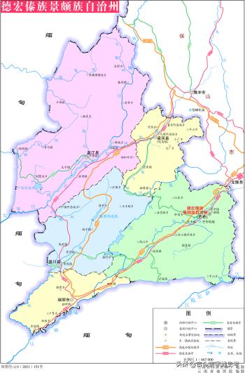 云南省各市州、县地图  -图51