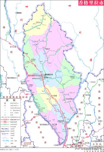 云南省各市州、县地图  -图60