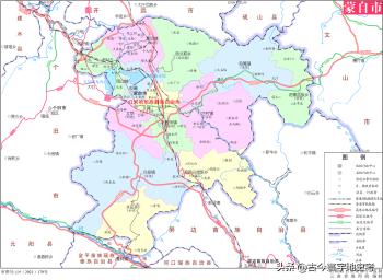 云南省各市州、县地图  -图70