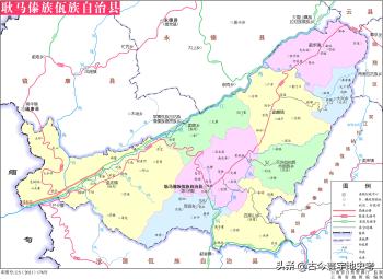 云南省各市州、县地图  -图83