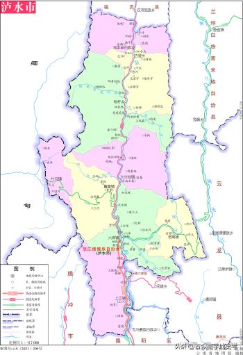 云南省各市州、县地图  -图93