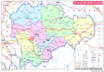 云南省各市州、县地图  -图115