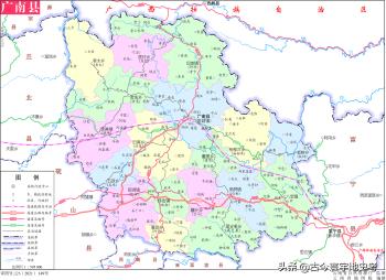 云南省各市州、县地图  -图117