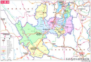 云南省各市州、县地图  -图128