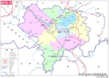 云南省各市州、县地图  -图134