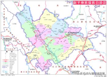 云南省各市州、县地图  -图135