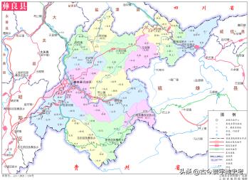 云南省各市州、县地图  -图146