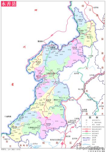 云南省各市州、县地图  -图147